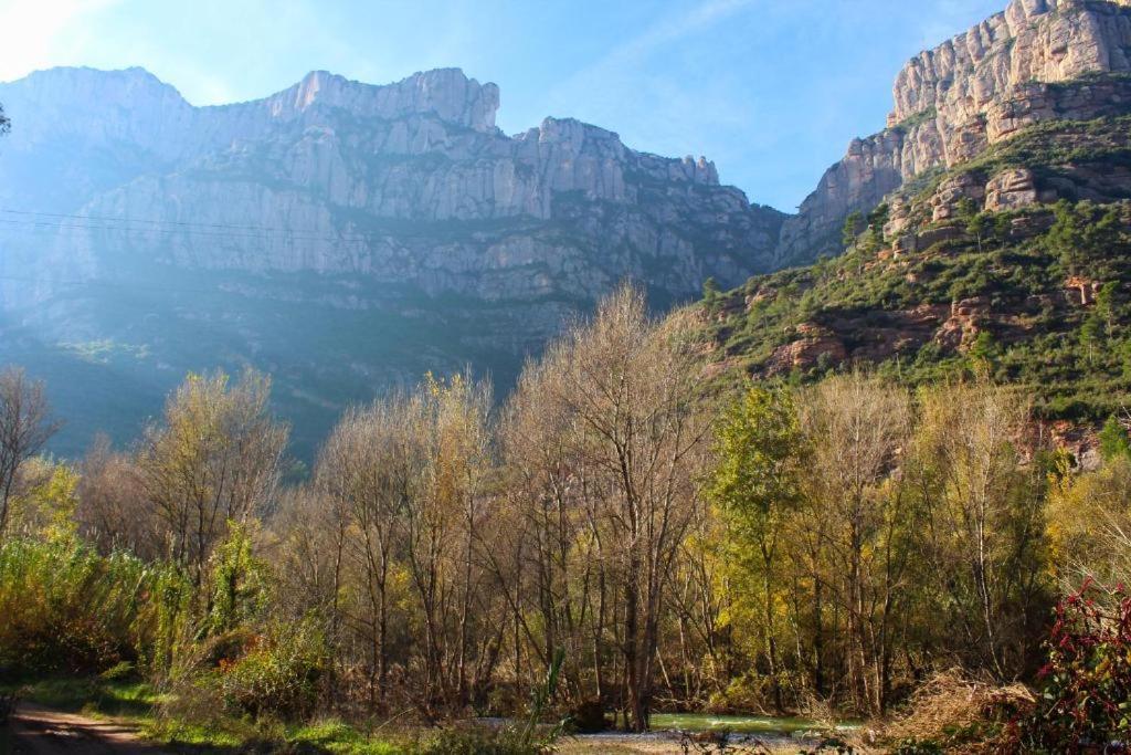 Ferienwohnung El Raco Al Riu De Montserrat Monistrol de Montserrat Exterior foto
