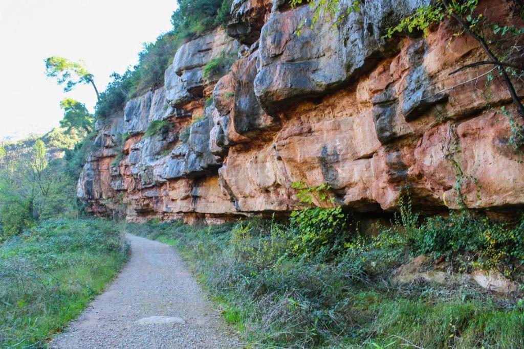 Ferienwohnung El Raco Al Riu De Montserrat Monistrol de Montserrat Exterior foto