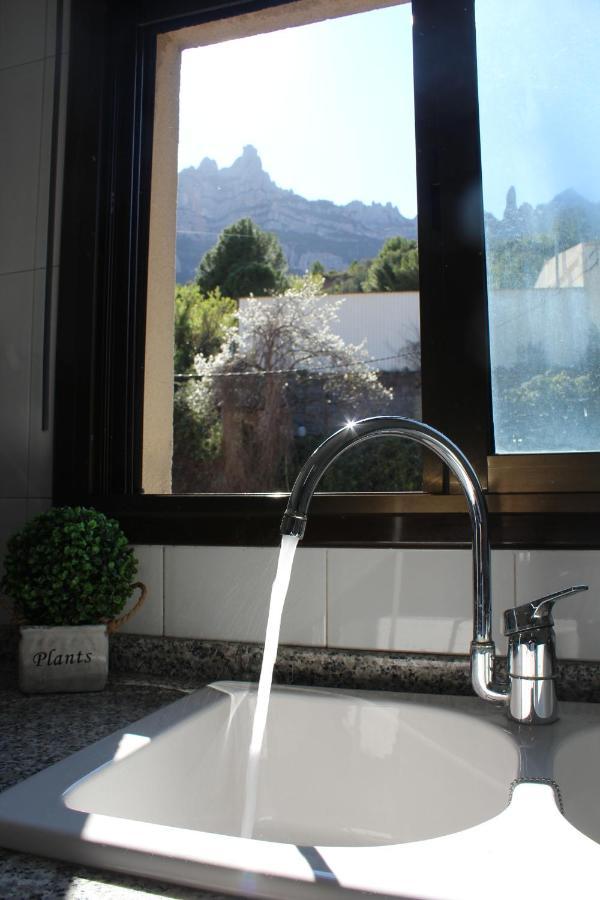 Ferienwohnung El Raco Al Riu De Montserrat Monistrol de Montserrat Exterior foto